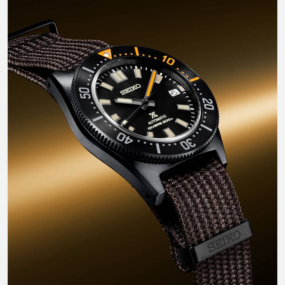 Seiko Prospex Black Series 1965 Limited Edition Black Dial Brown NATO Strap Watch For Men - SPB253J1 wholesalehk.shop