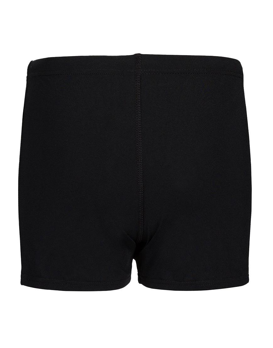 2026 New Arrival Boys' Square Leg Swimsuit :Black wholesalehk.shop