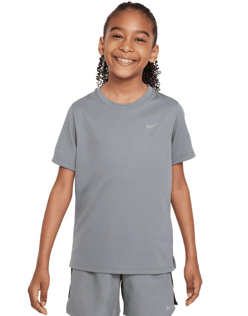 2026 New Arrival Kids' DriFIT Miler Top :Smoke Grey wholesalehk.shop