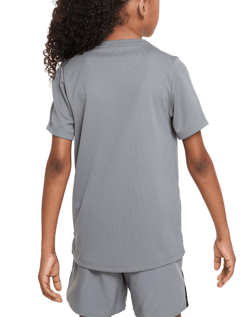 2026 New Arrival Kids' DriFIT Miler Top :Smoke Grey wholesalehk.shop