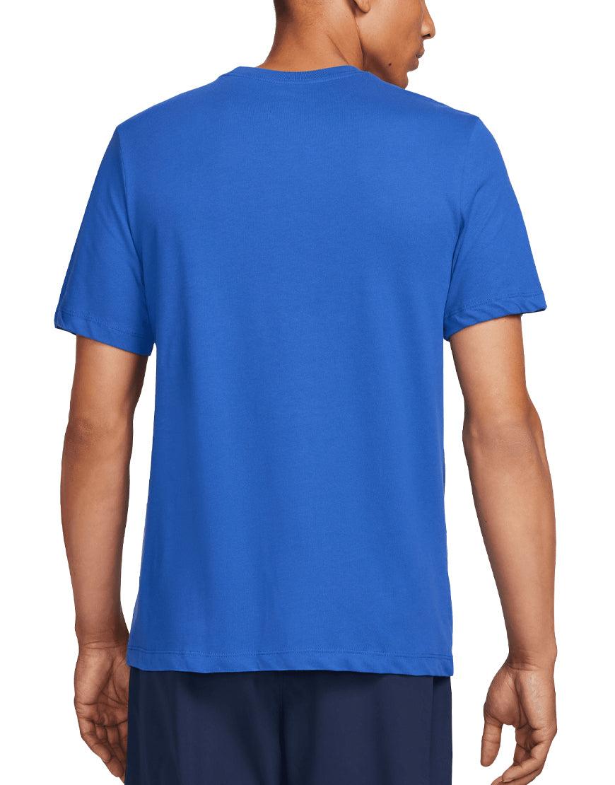 2026 New Arrival Men's DriFIT Fitness Tee :Blue wholesalehk.shop