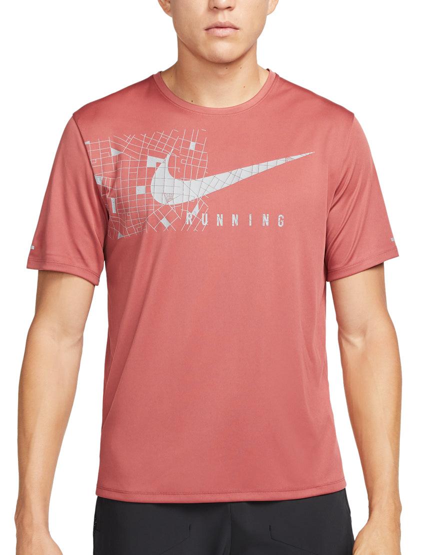 2026 New Arrival Men's DriFIT UV Miler Run Division Running Tee :Canyon Rust wholesalehk.shop