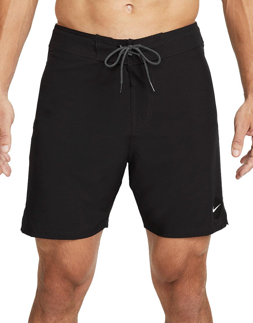 2026 New Arrival Men's Essential 7in Swim Board Shorts :Black wholesalehk.shop