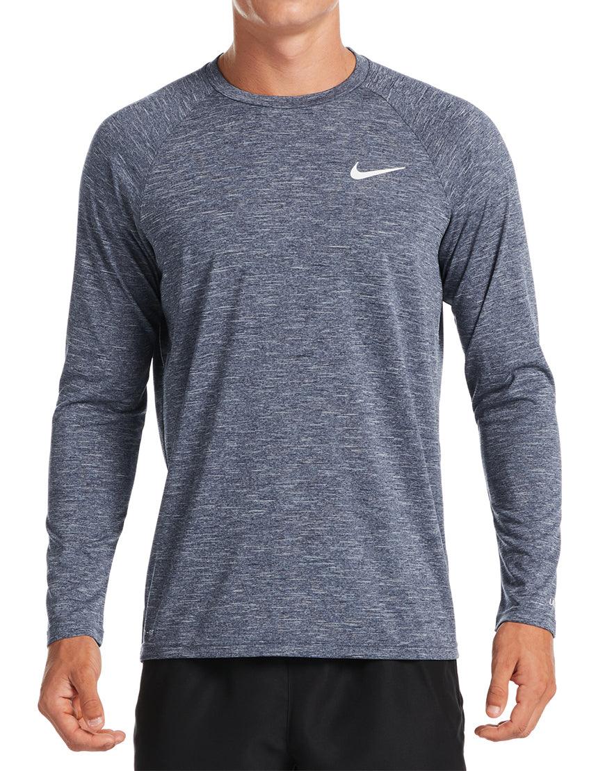 2026 New Arrival Men's Hydroguard Swim Shirt :Midnight Navy wholesalehk.shop