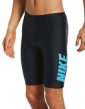 2026 New Arrival Men's Liquify Swoosh Swim Jammer :Dark Obsidian wholesalehk.shop