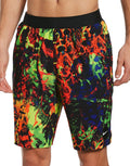 2026 New Arrival Men's Seascape Lap 9in Swim Shorts :Multi wholesalehk.shop