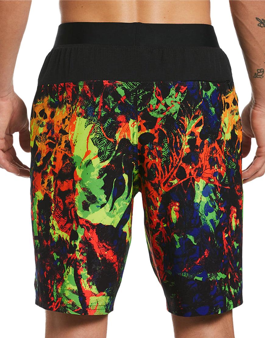2026 New Arrival Men's Seascape Lap 9in Swim Shorts :Multi wholesalehk.shop