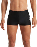 2026 New Arrival Men's Square Leg Swimsuit :Black wholesalehk.shop