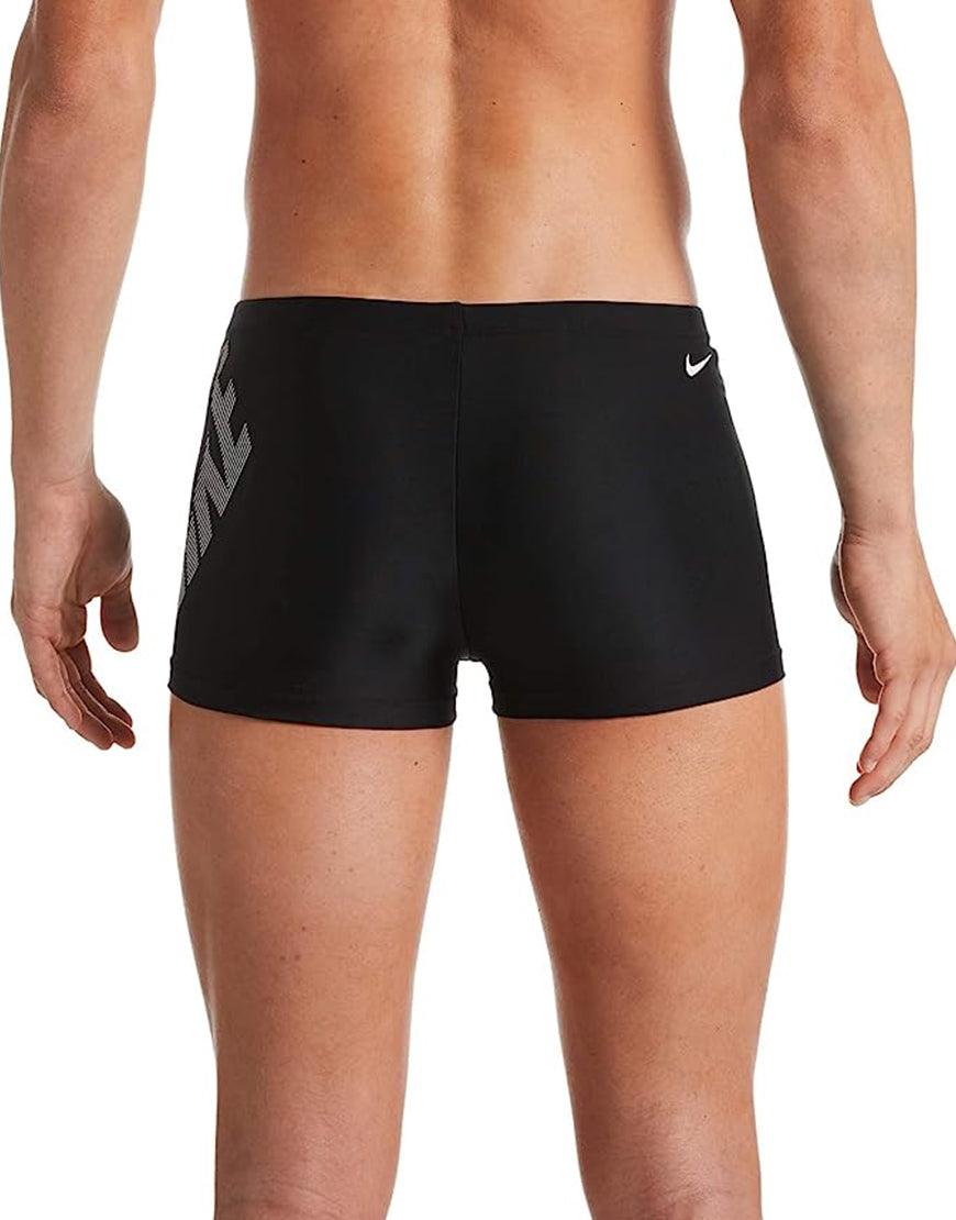 2026 New Arrival Men's Square Leg Swimsuit :Black wholesalehk.shop