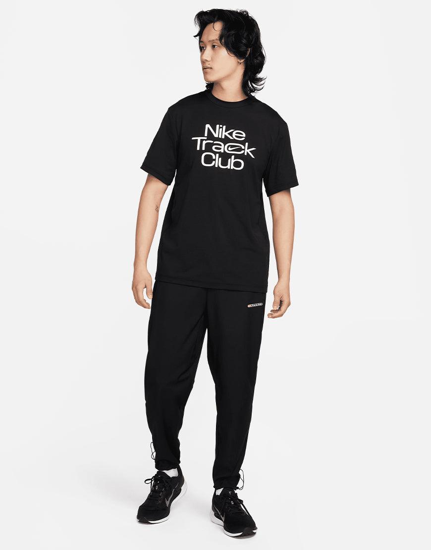 2026 New Arrival Men's Track Club DriFIT Running Top :Black wholesalehk.shop