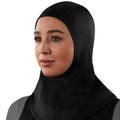 2026 New Arrival Nike Pro UV Contoured Hijab :Black wholesalehk.shop