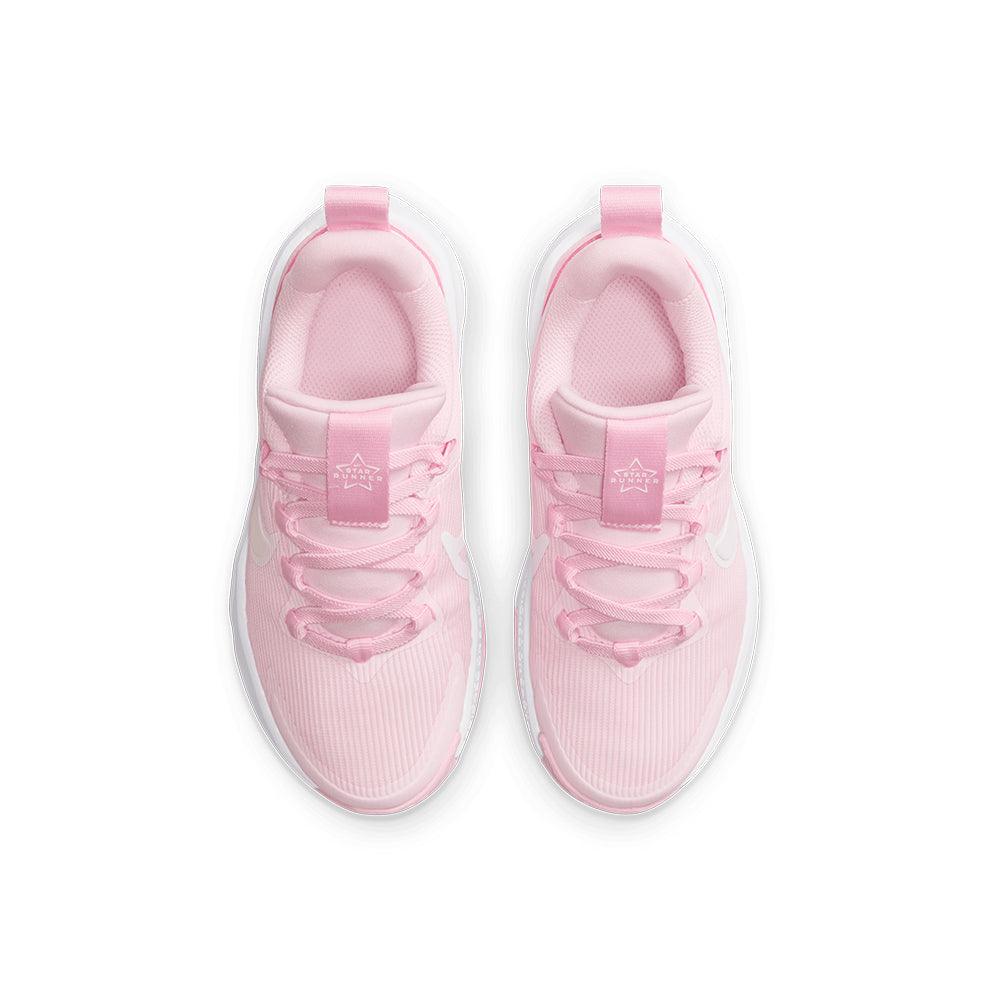 2026 New Arrival Star Runner 4 Younger Kids' :Pink Foam wholesalehk.shop