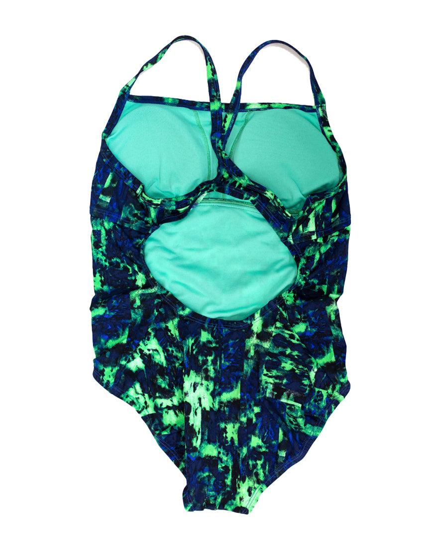 2026 New Arrival Women's 1Piece Swimsuit :Blue | Green wholesalehk.shop