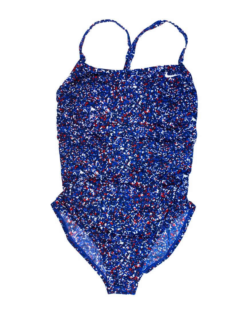 2026 New Arrival Women's 1Piece Swimsuit :Blue | Red wholesalehk.shop