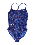 2026 New Arrival Women's 1Piece Swimsuit :Blue | Red wholesalehk.shop