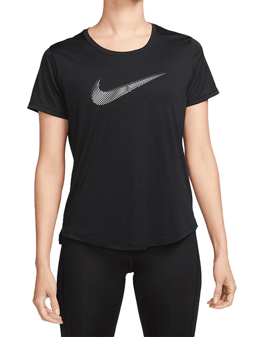 2026 New Arrival Women's Dri-FIT Swoosh Short-Sleeve Running Top :Black wholesalehk.shop