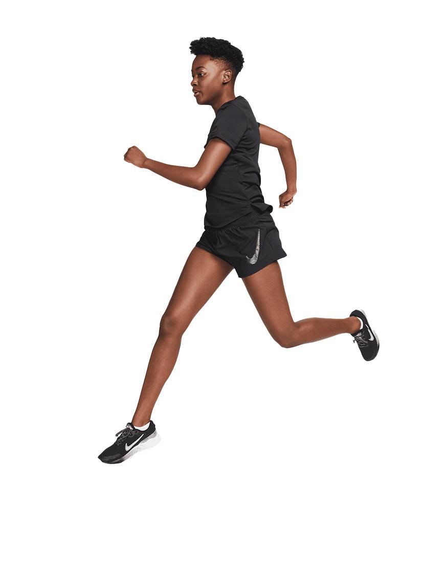 2026 New Arrival Women's DriFIT One Swoosh Running Shorts :Black wholesalehk.shop