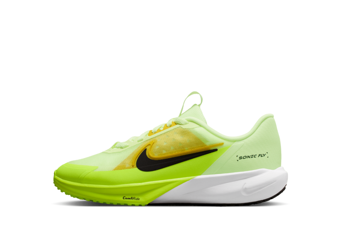 2026 New Arrival Sonic Fly (GS) Older Kids' :Barely Volt | Bright Citron wholesalehk.shop