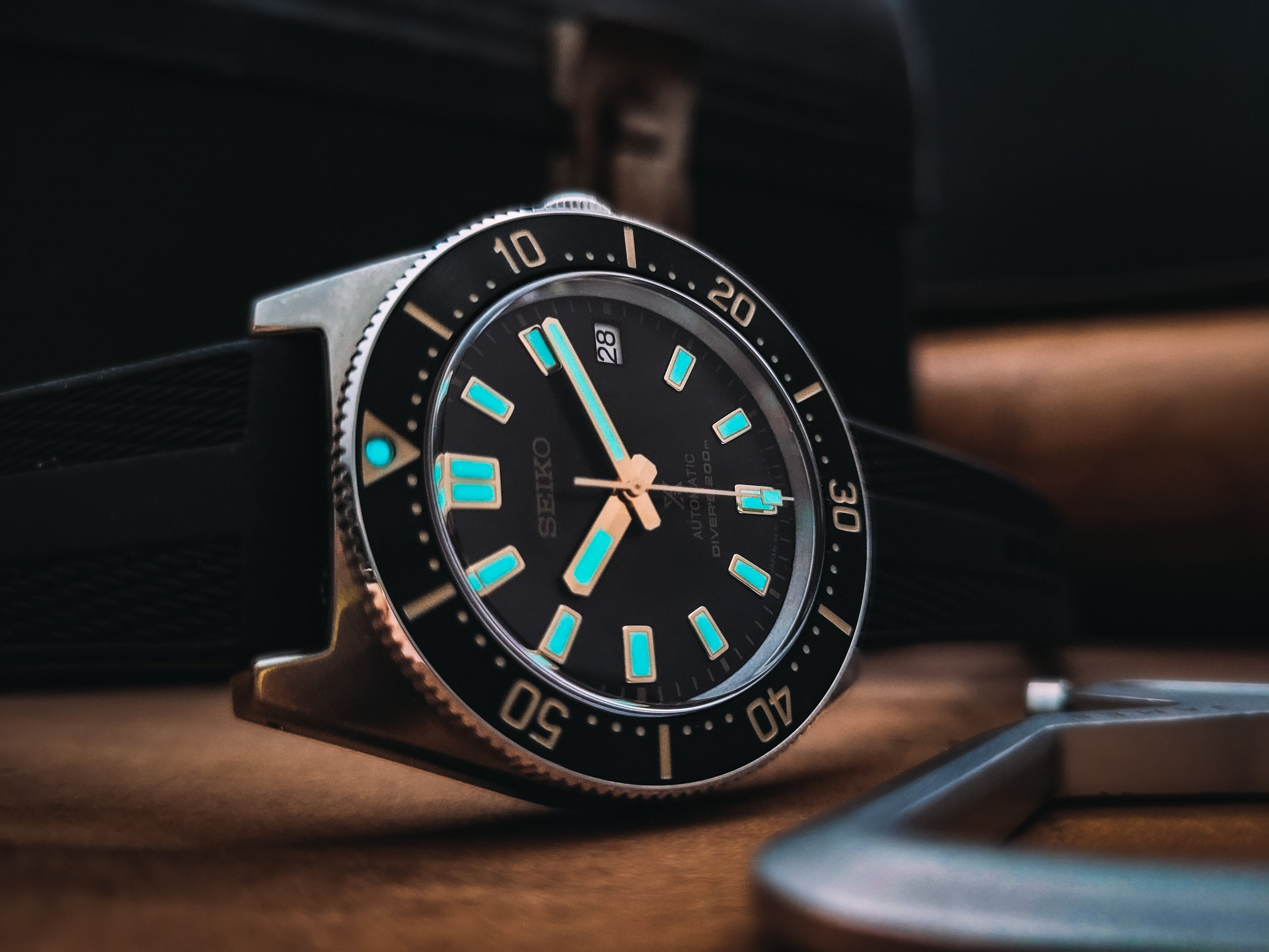 Seiko Prospex 1965 Diver’s Re-Interpretation Automatic Black Dial Brown NATO Strap Watch For Men - SPB239J1 wholesalehk.shop