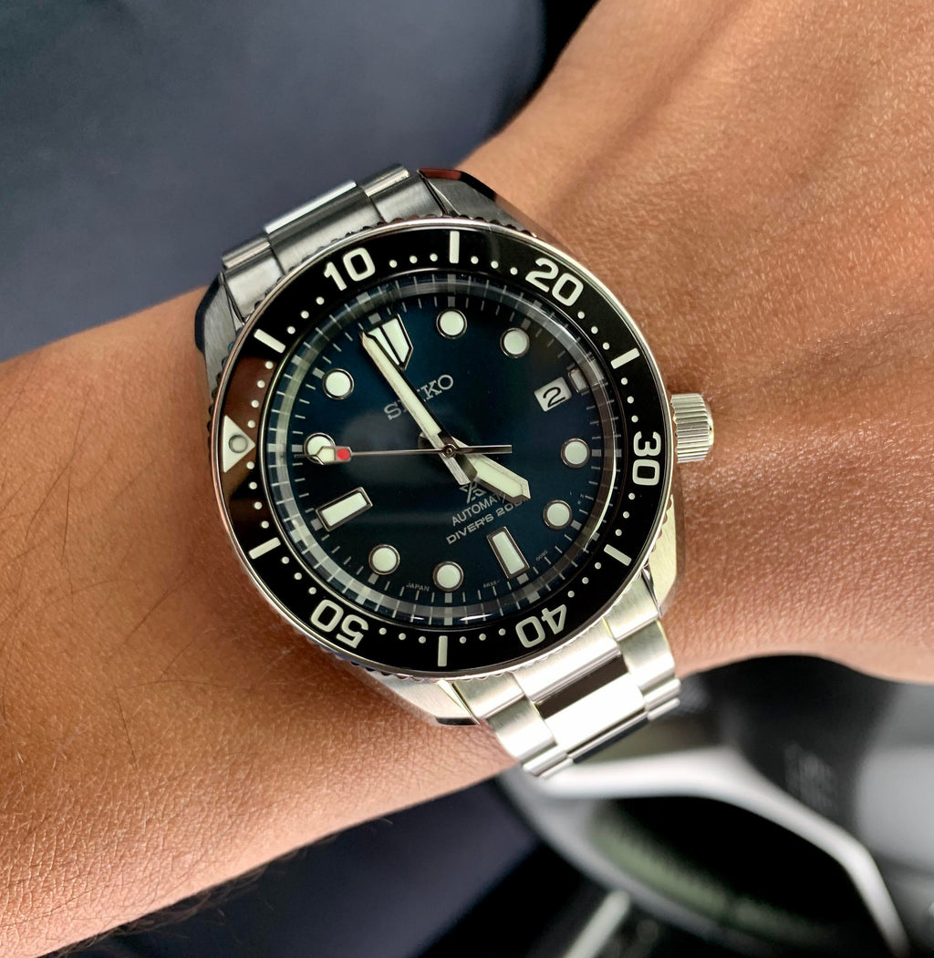 Seiko Prospex Sea Automatic Diver Green Dial Silver Steel Strap Watch For Men - SPB187J1 wholesalehk.shop