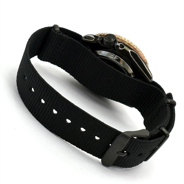 Seiko 5 Sports Automatic Blue Dial Black NATO Strap Watch for Men - SBSA098 wholesalehk.shop