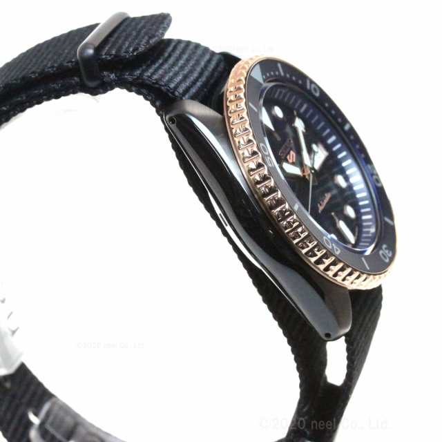 Seiko 5 Sports Automatic Blue Dial Black NATO Strap Watch for Men - SBSA098 wholesalehk.shop