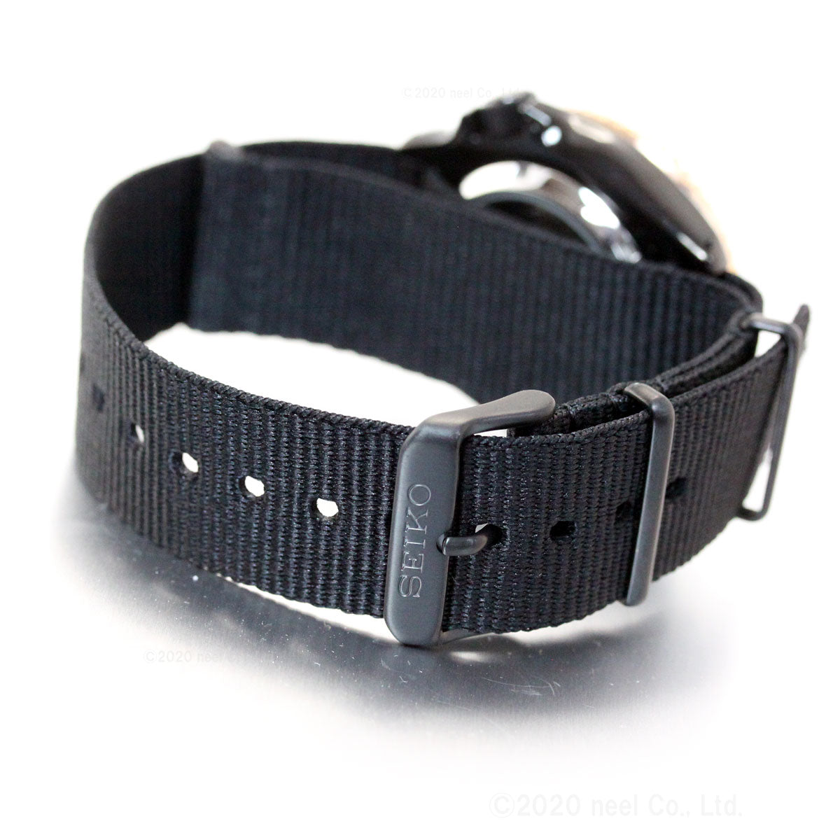Seiko 5 Sports Automatic Blue Dial Black NATO Strap Watch for Men - SBSA098 wholesalehk.shop