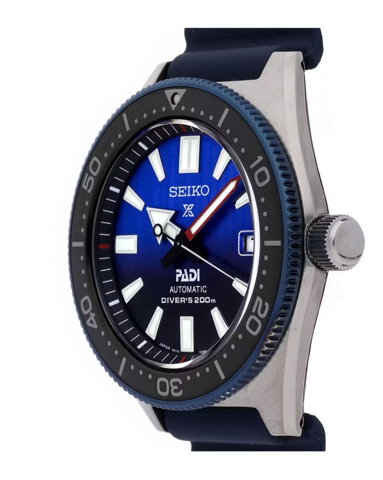 Seiko Prospex PADI Special Edition Divers 200M Blue Dial Blue Rubber Strap Watch For Men - SPB071J1 wholesalehk.shop