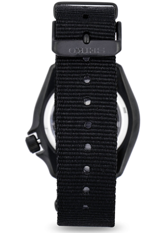 Seiko 5 Sports Automatic Black Dial Black NATO Strap Watch For Men - SRPD79K1 wholesalehk.shop