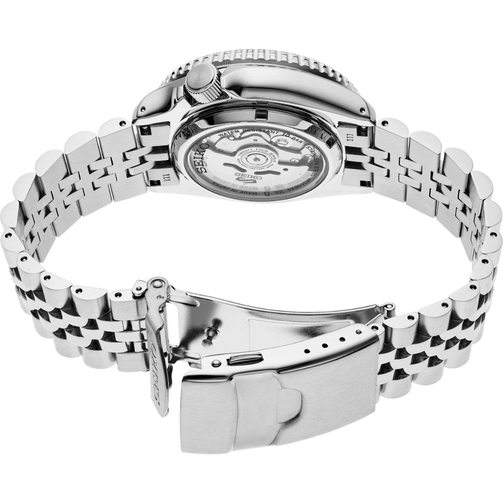 Seiko 5 Sports Special Edition Automatic Grey Dial Silver Steel Strap Watch For Men - SSK019K1 wholesalehk.shop