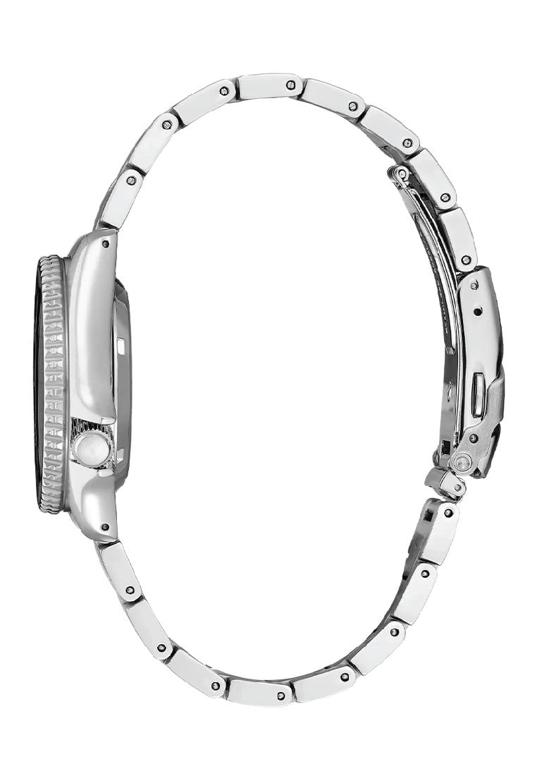 Seiko 5 Sports SKX Automatic Cream Dial Silver Steel Strap Watch For Men - SRPK31K1 wholesalehk.shop