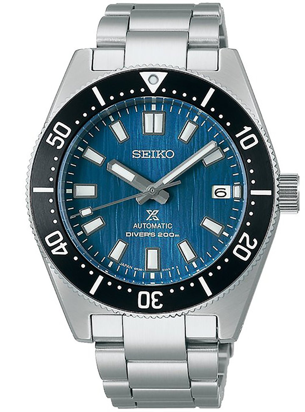 Seiko Prospex Automatic 1965 Dive 55th Anniversary Limited Edtion Blue Dial Silver Steel Strap Watch For Men - SPB149J1 wholesalehk.shop