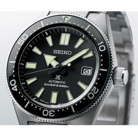 Seiko Prospex Automatic Diver Black Dial Silver Steel Strap Watch For Men - SPB051J1 wholesalehk.shop