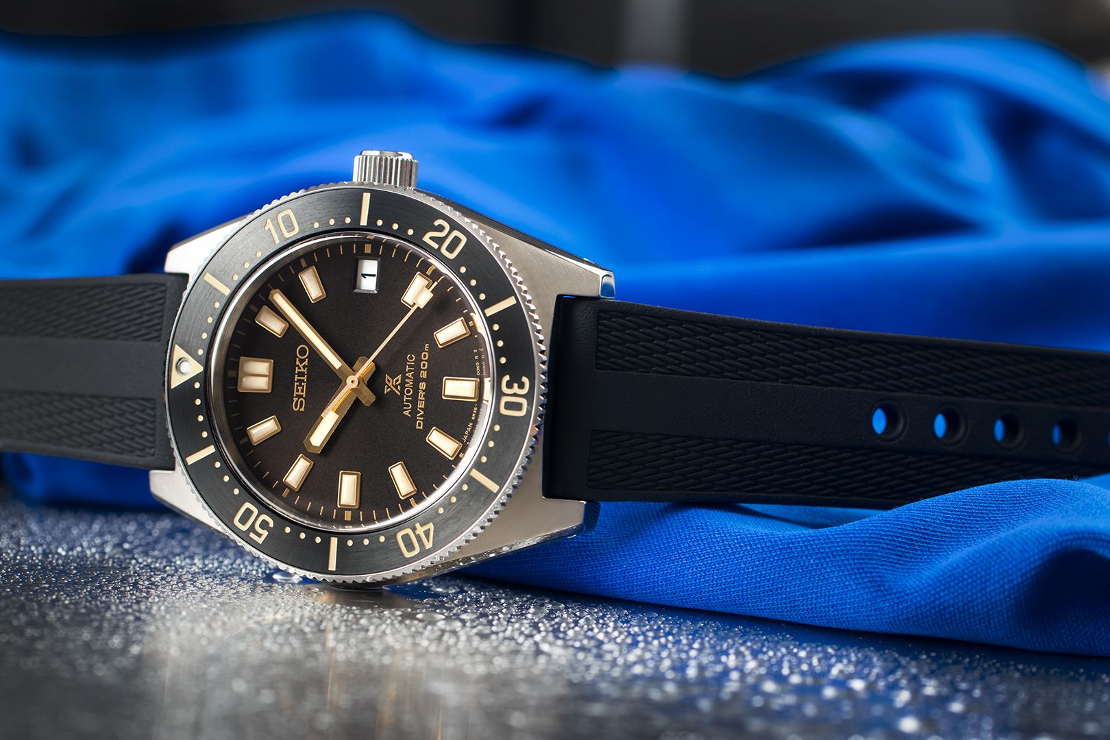 Seiko Prospex 1965 Diver's Modern Re-Interpretation Automatic Brown Dial Black Rubber Strap Watch For Men - SPB147J1 wholesalehk.shop
