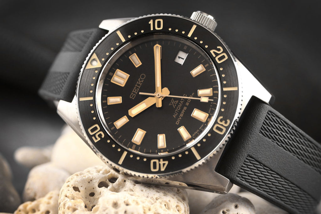 Seiko Prospex 1965 Diver's Modern Re-Interpretation Automatic Brown Dial Black Rubber Strap Watch For Men - SPB147J1 wholesalehk.shop