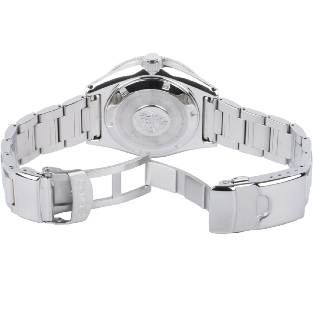 Seiko Prospex Automatic Diver Black Dial Silver Steel Strap Watch For Men - SPB051J1 wholesalehk.shop