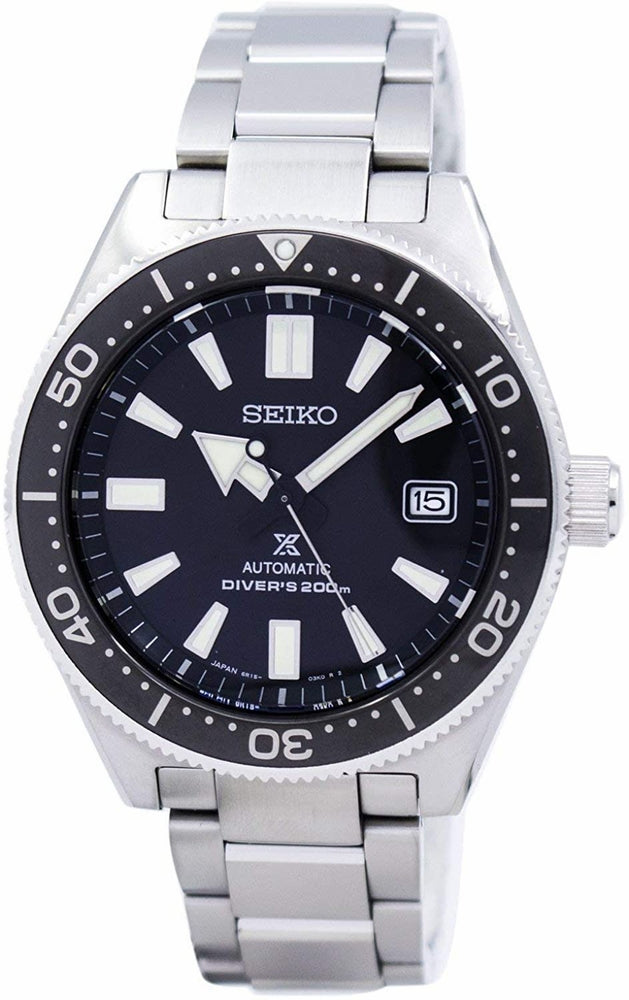 Seiko Prospex Automatic Diver Black Dial Silver Steel Strap Watch For Men - SPB051J1 wholesalehk.shop