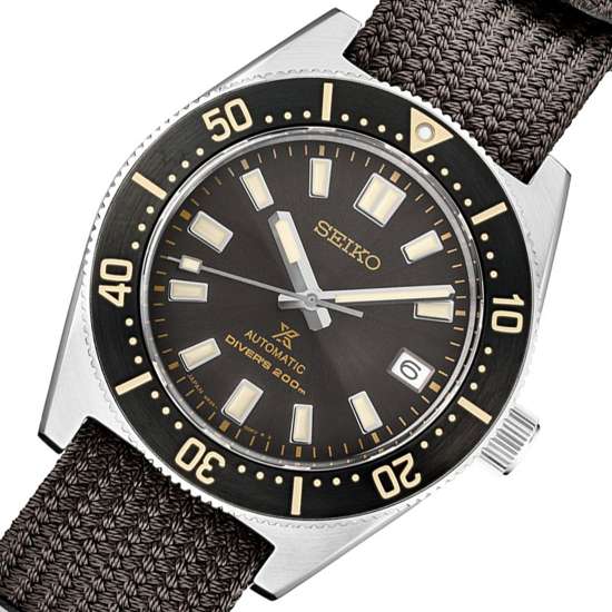 Seiko Prospex 1965 Diver’s Re-Interpretation Automatic Black Dial Brown NATO Strap Watch For Men - SPB239J1 wholesalehk.shop