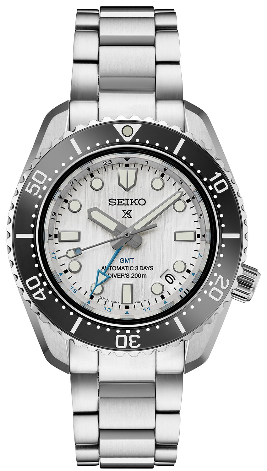 Seiko Prospex Sea Arctic Ocean GMT Limited Edition Silver Dial Silver Steel Strap Watch For Men - SPB439J1 wholesalehk.shop