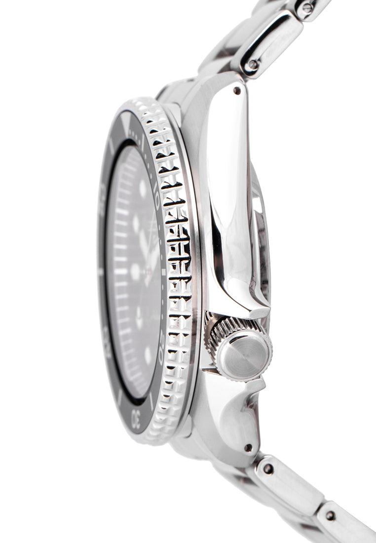 Seiko 5 Sports Automatic Analog Green Dial Silver Steel Strap Watch For Men - SRPD63K1 wholesalehk.shop