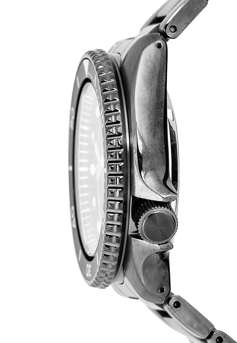 Seiko 5 Sports Automatic Black Dial Black Steel Strap Watch For Men - SRPD65K1 wholesalehk.shop