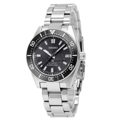 Seiko Prospex 1965 Modern Re Interpretation Automatic Black Dial Silver Steel Strap Watch For Men - SPB143J1 wholesalehk.shop