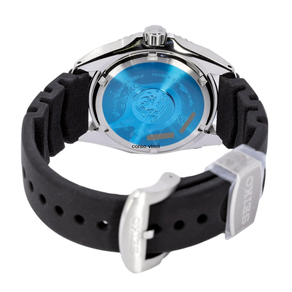 Seiko Shogun Prospex Titanium Divers Automatic White Dial Black Rubber Strap Watch For Men - SPB191J1 wholesalehk.shop