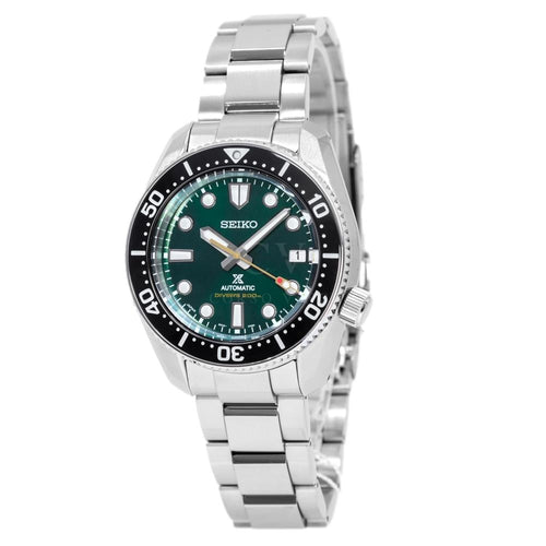 Seiko Prospex 140th Anniversary Limited Divers Green Dial Silver Steel Strap Watch For Men - SPB207J1 wholesalehk.shop