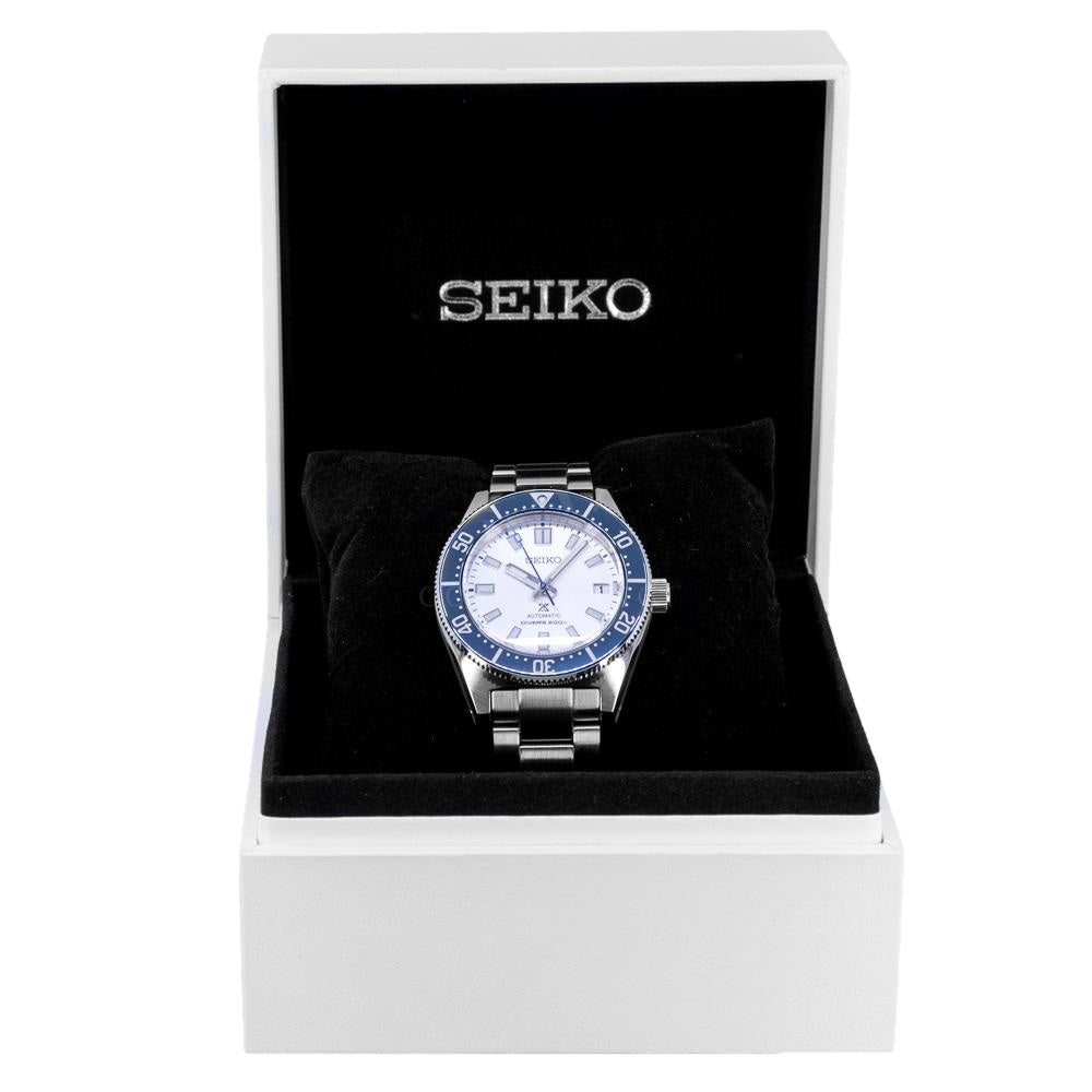 Seiko Prospex Diver 140th Anniversary Limited Edition White Dial Silver Steel Strap Watch For Men - SPB213J1 wholesalehk.shop