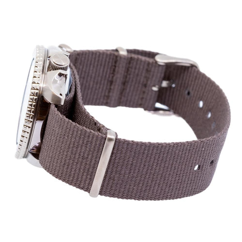 Seiko 5 Sport Automatic Brown Dial Brown Nylon Strap Watch For Men - SRPD85K1 wholesalehk.shop