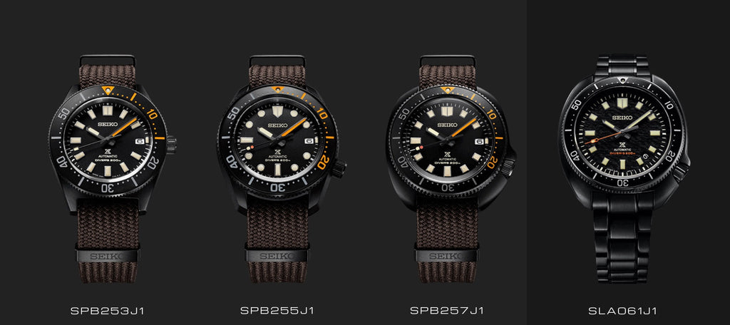 Seiko Prospex Black Series 1965 Limited Edition Black Dial Brown NATO Strap Watch For Men - SPB253J1 wholesalehk.shop