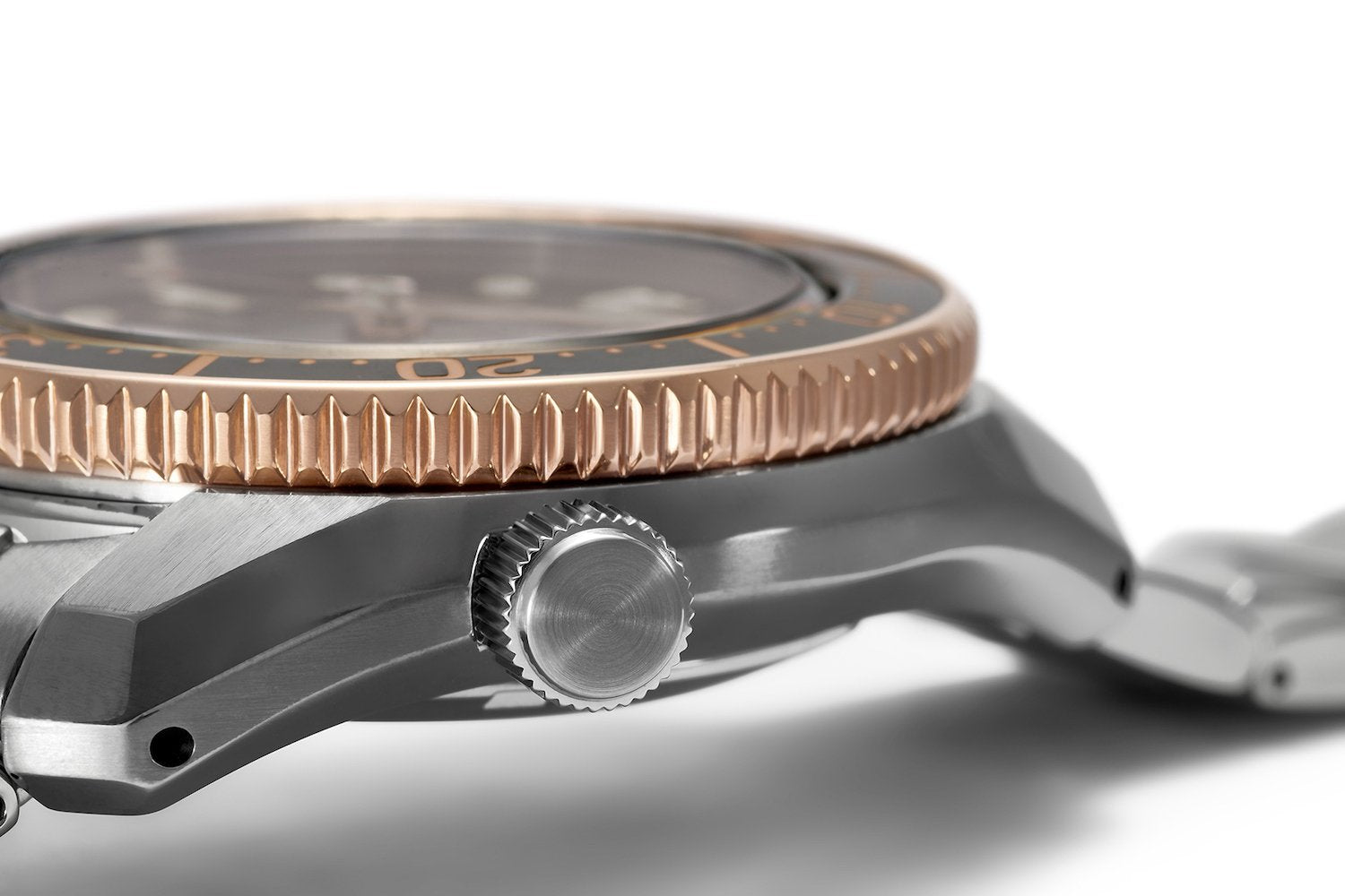 Seiko Prospex Sea Diver Automatic Brown Dial Silver Steel Strap Watch For Men - SPB240J1 wholesalehk.shop