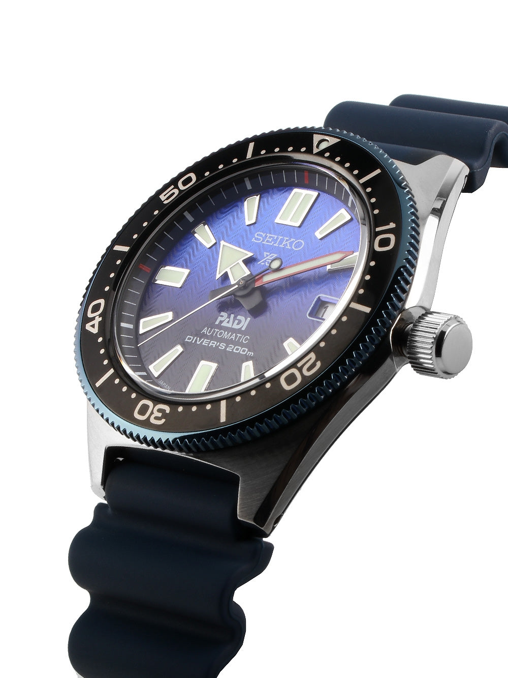 Seiko Prospex PADI Special Edition Divers 200M Blue Dial Blue Rubber Strap Watch For Men - SPB071J1 wholesalehk.shop