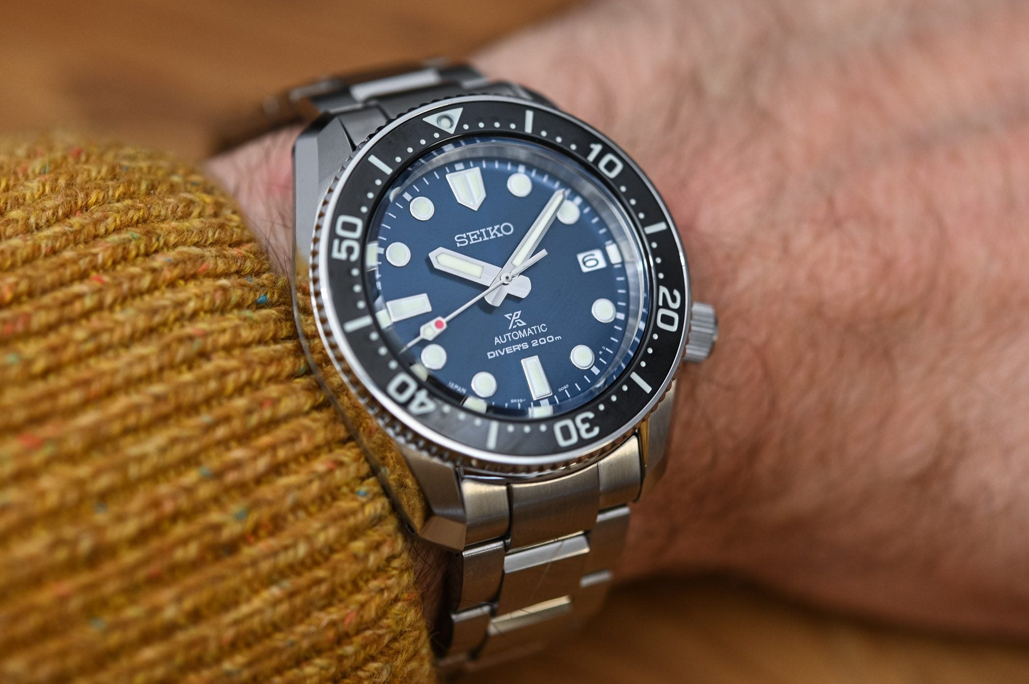 Seiko Prospex Sea Automatic Diver Green Dial Silver Steel Strap Watch For Men - SPB187J1 wholesalehk.shop